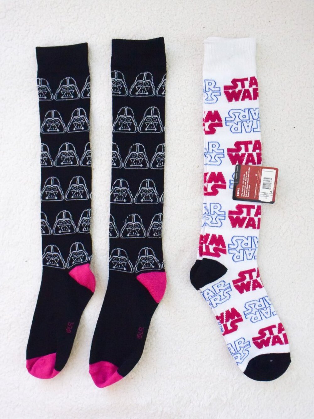 *Disney* Star Wars Knee High Socks (Shoe Size: 3-10) - M/L - NEW!